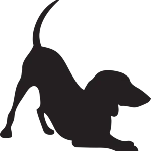 Vsepropejska Jezevčík 6 dřevěná dekorace na zeď Rozměr (cm): 38 x 37