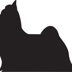 Vsepropejska Jorkšírský teriér 10 dřevěná dekorace na zeď Rozměr (cm): 32 x 38