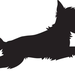 Vsepropejska Jorkšírský teriér 9 dřevěná dekorace na zeď Rozměr (cm): 25 x 38