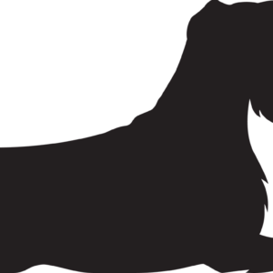 Vsepropejska Knírač 2 dřevěná dekorace na zeď Rozměr (cm): 19 x 38