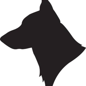 Vsepropejska Německý ovčák 4 dřevěná dekorace na zeď Rozměr (cm): 38 x 30