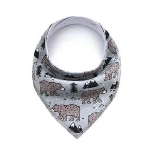 Vsepropejska Bea šedý šátek pro psa