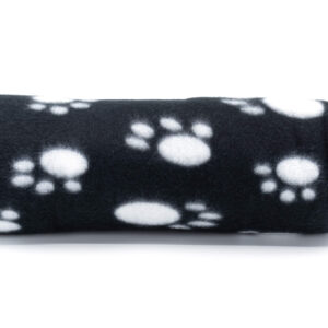 Vsepropejska Zora fleecová deka pro psa Barva: Černá