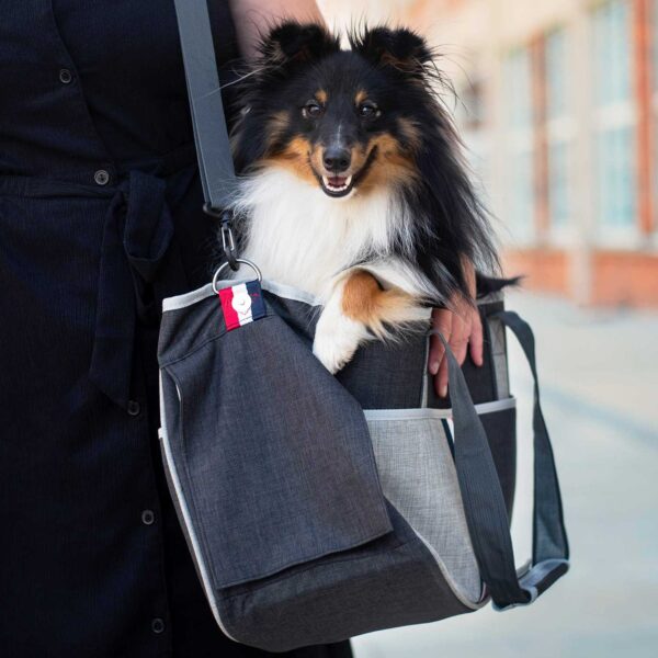 Elma cestovní taška pro psa | do 4 Kg Barva: Černá