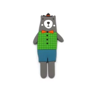 Vsepropejska Heli veselé magnety zvířat na lednici Barva: Zelená