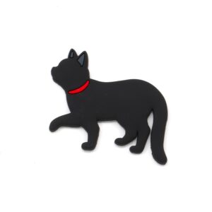 Vsepropejska Ola magnety koček na lednici Barva: Černá