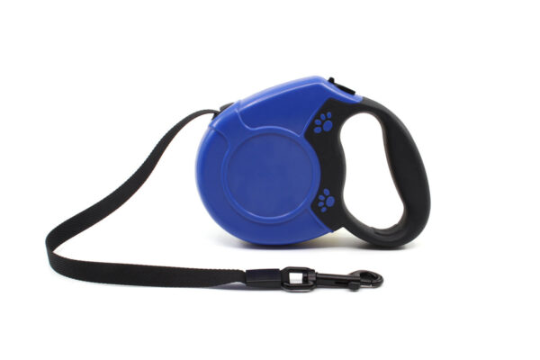 Vsepropejska Linus samonavíjecí vodítko pro psa | 5 m Barva: Modrá