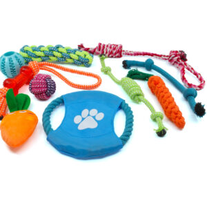 Vsepropejska Set XII přetahovací hračky pro psy | 10 ks