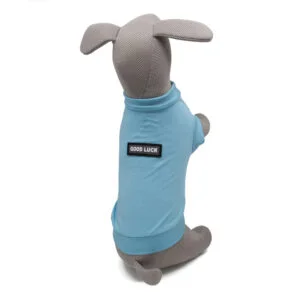 Vsepropejska Enji elastické tričko pro psa Barva: Modrá