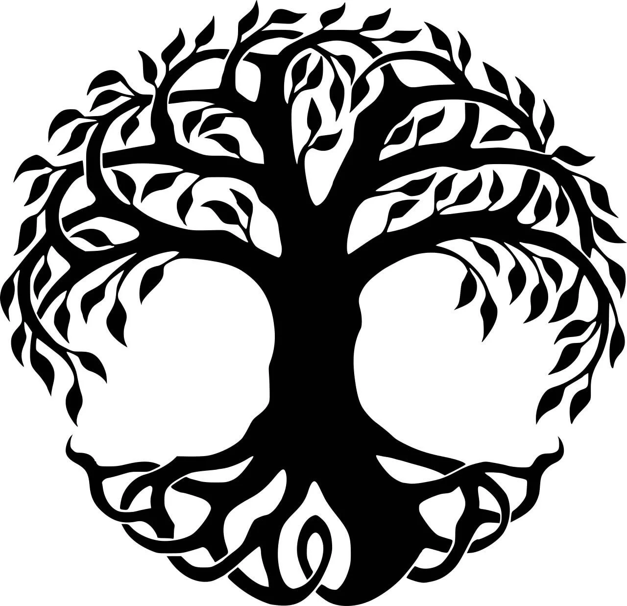 Vsepropejska Strom života 12 dekorace na zeď Rozměr (cm): 38 x 36