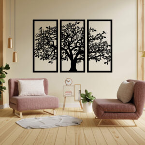 Vsepropejska Strom života 3 dekorace na zeď Rozměr (cm): 38 x 58