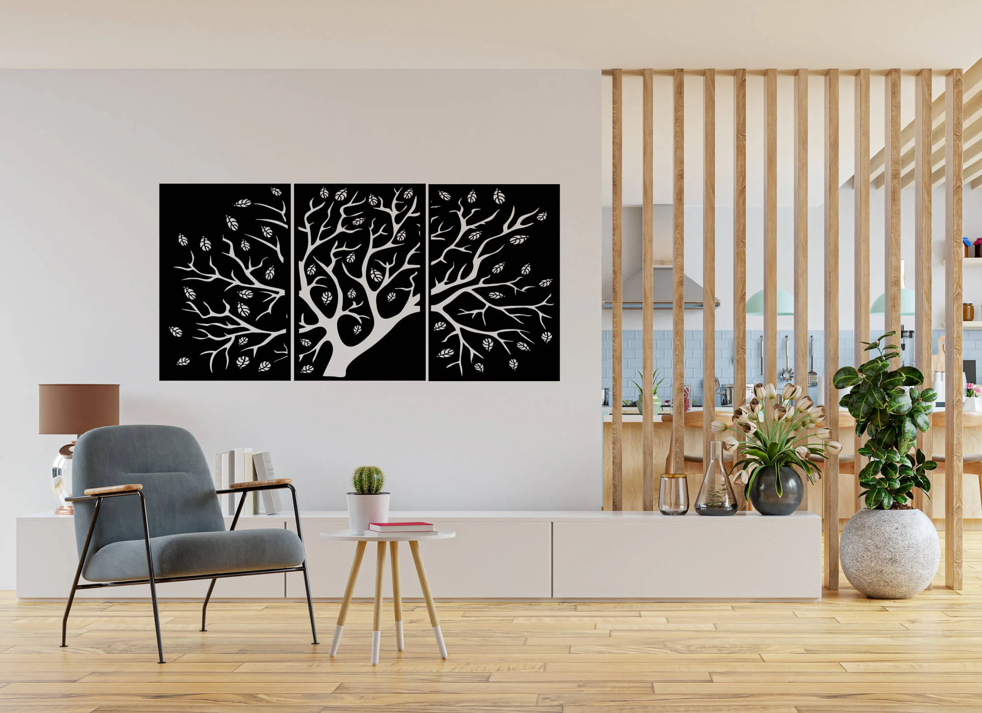 Vsepropejska Strom života 9 dekorace na zeď Rozměr (cm): 38 x 59