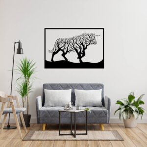Vsepropejska Strom života býk dekorace na zeď Rozměr (cm): 38 x 25
