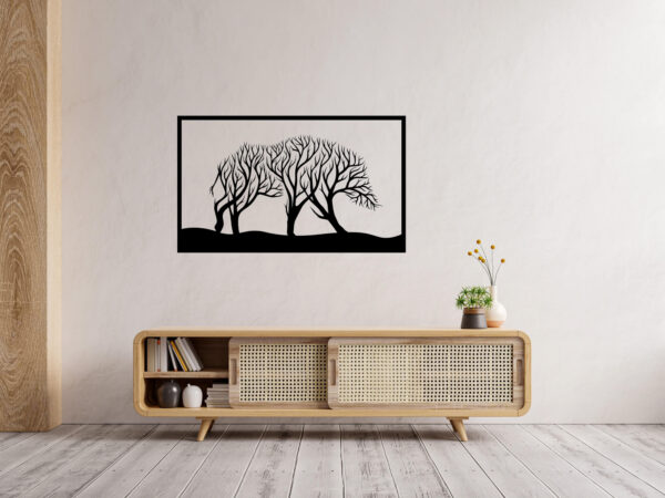 Vsepropejska Strom života divočák dekorace na zeď Rozměr (cm): 38 x 22