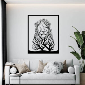 Vsepropejska Strom života lev dekorace na zeď Rozměr (cm): 38 x 30