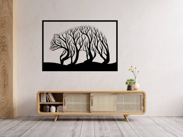 Vsepropejska Strom života medvěd 2 dekorace na zeď Rozměr (cm): 38 x 25