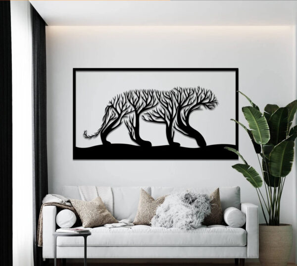 Vsepropejska Strom života puma dekorace na zeď Rozměr (cm): 38 x 20