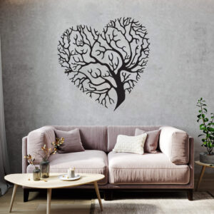 Vsepropejska Strom života srdce dekorace na zeď Rozměr (cm): 38 x 37