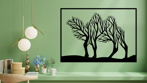 Vsepropejska Strom života velbloud dekorace na zeď Rozměr (cm): 38 x 26