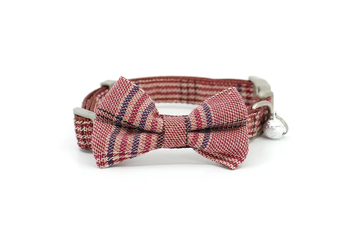 Vsepropejska Blodwin obojek s motýlek pro psa | 19 - 37 cm Barva: Hnědá