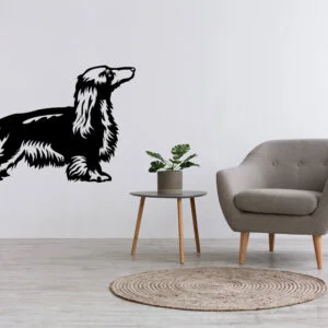 Vsepropejska Jezevčík 3 dřevěná dekorace na zeď Rozměr (cm): 38 x 25