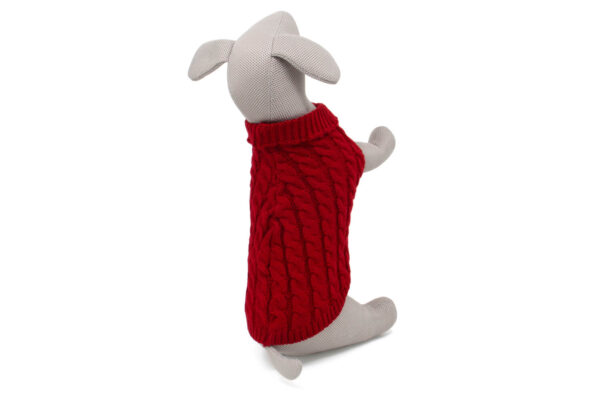 Vsepropejska Kimo svetr pro psa Barva: Vínová