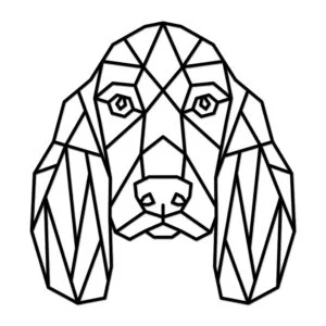 Vsepropejska Kokršpaněl dřevěná dekorace na zeď Rozměr (cm): 35 x 32