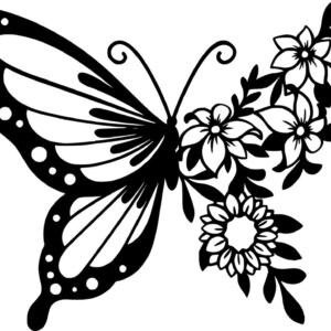 Vsepropejska Motýl dekorace na zeď Rozměr (cm): 38 x 27