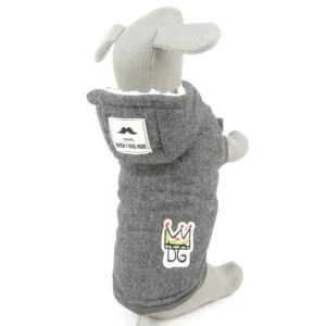 Vsepropejska Naomi zimní bunda pro psa s kapucí Barva: Šedá