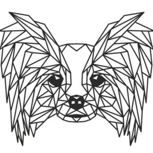 Vsepropejska Papillon 1 dřevěná dekorace na zeď Rozměr (cm): 38 x 32