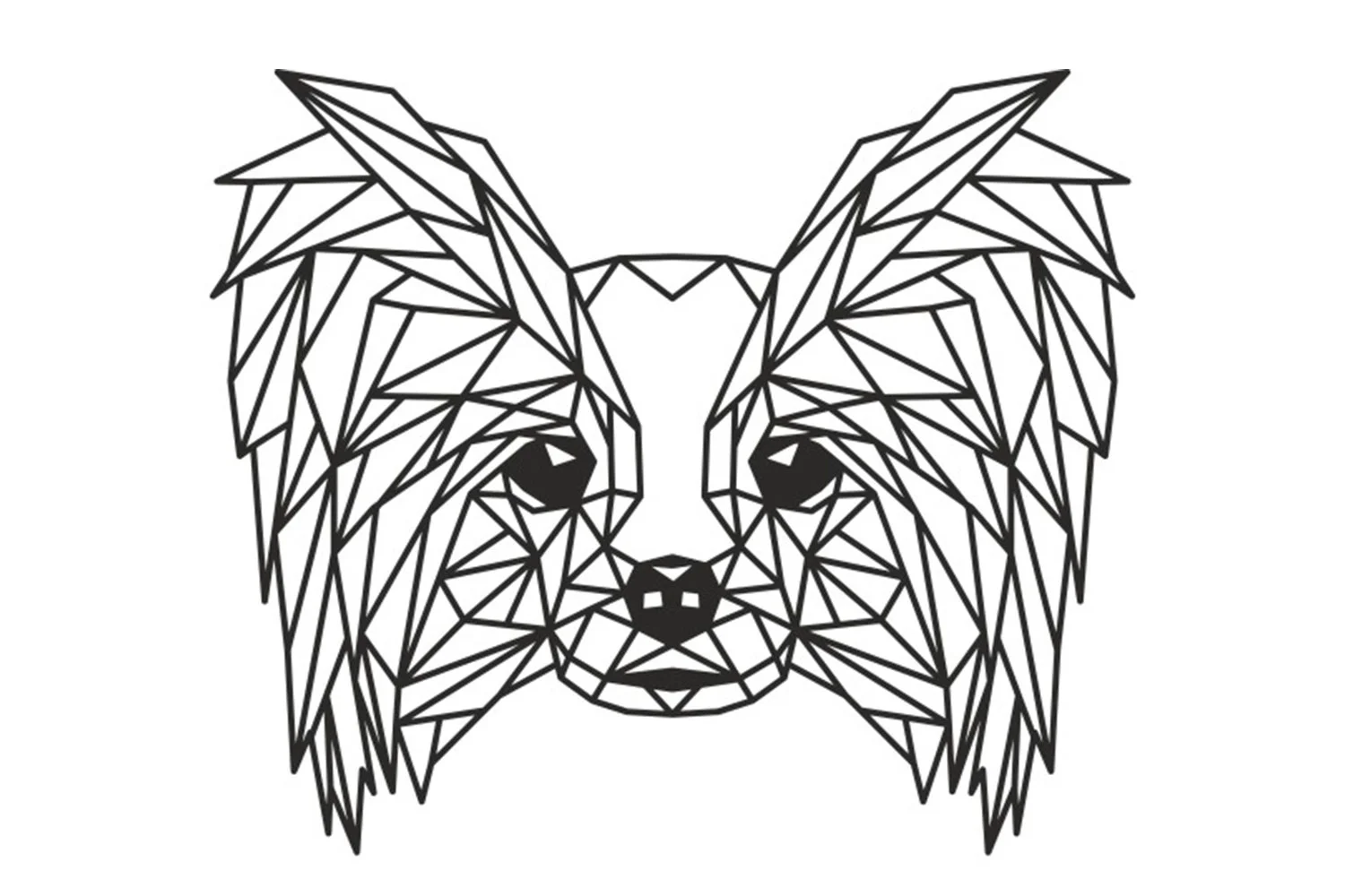 Vsepropejska Papillon 1 dřevěná dekorace na zeď Rozměr (cm): 38 x 32