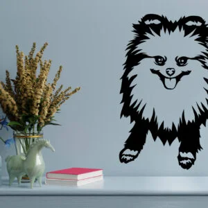 Vsepropejska Pomeranian 3 dřevěná dekorace na zeď Rozměr (cm): 38 x 32