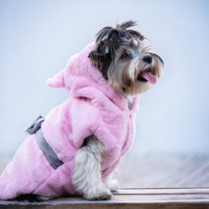 Vsepropejska Sandy růžová měkoučká mikina pro psa Barva: Růžová