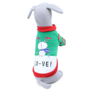 Vsepropejska Valerie vánoční mikina pro psa Barva: Zelená