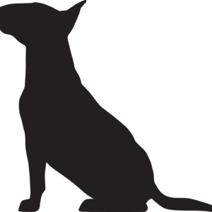 Vsepropejska Bulteriér 5 dřevěná dekorace na zeď Rozměr (cm): 36 x 38