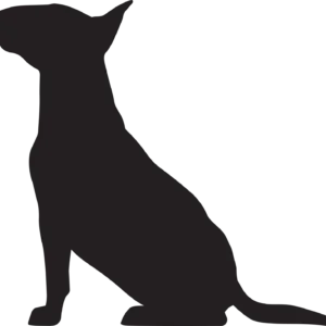 Vsepropejska Bulteriér 5 dřevěná dekorace na zeď Rozměr (cm): 36 x 38