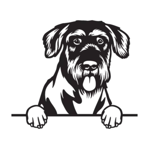 Vsepropejska Knírač 4 dřevěná dekorace na zeď