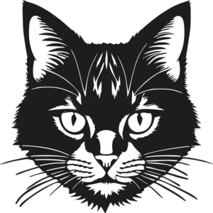 Vsepropejska 3D samolepka na zeď ze dřeva kočka 1 Rozměr (cm): 38 x 38