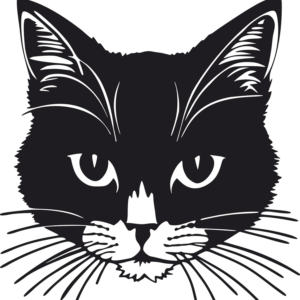 Vsepropejska 3D samolepka na zeď ze dřeva kočka 6 Rozměr (cm): 38 x 36