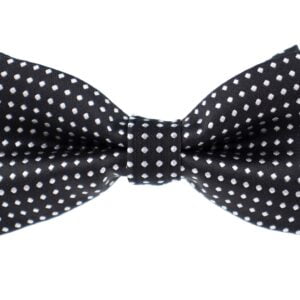 Vsepropejska Elegant černý motýlek pro psa s puntíky | 25 - 42 cm