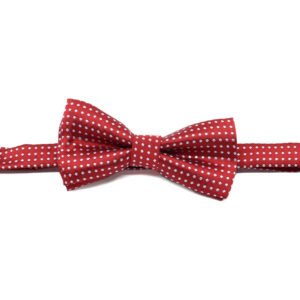 Vsepropejska Elegant vínový motýlek pro psa s puntíky | 25 - 42 cm