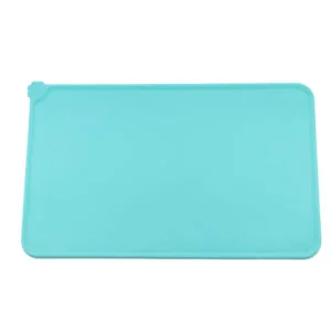 Vsepropejska Leva silikonová  podložka pod misky pro psa Barva: Tyrkysová