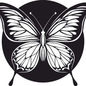 Vsepropejska Motýl dekorace na zeď 10 Rozměr (cm): 38 x 34