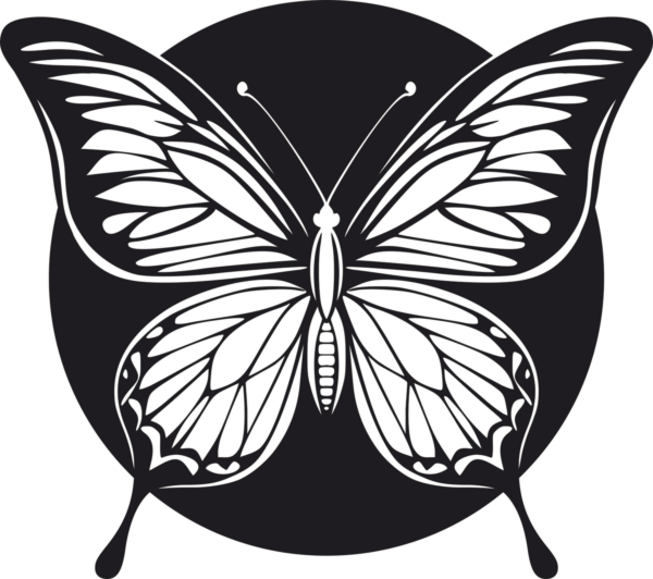 Vsepropejska Motýl dekorace na zeď 10 Rozměr (cm): 38 x 34