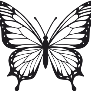 Vsepropejska Motýl dekorace na zeď 4 Rozměr (cm): 38 x 31