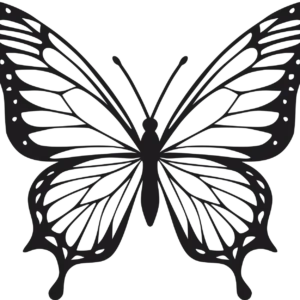 Vsepropejska Motýl dekorace na zeď 4 Rozměr (cm): 38 x 31