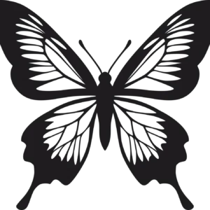 Vsepropejska Motýl dekorace na zeď 6 Rozměr (cm): 38 x 35