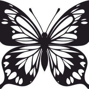 Vsepropejska Motýl dekorace na zeď 9 Rozměr (cm): 38 x 30