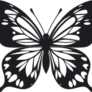 Vsepropejska Motýl dekorace na zeď 9 Rozměr (cm): 38 x 30