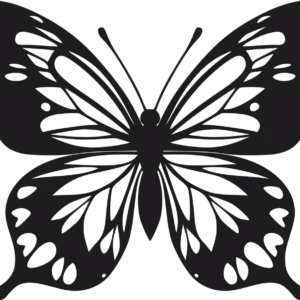 Vsepropejska Motýl dekorace na zeď 9 Rozměr (cm): 38 x 30